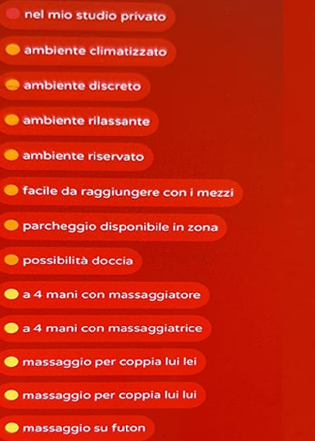 Bella Massage Massaggi Imperia